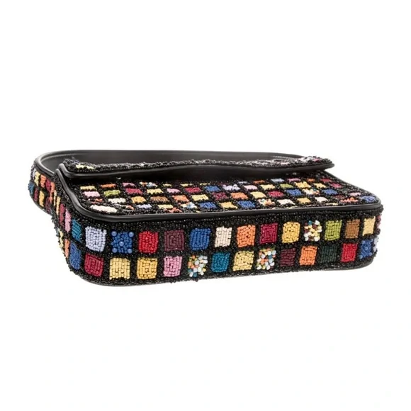 STAUD Tommy Bag in Disco Multicolor Beaded Shoulder Bag - Picture 5 of 8